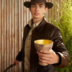 Disney Indiana Jones Leather Jacket For Adults -Disney Shop 2840057819027 10