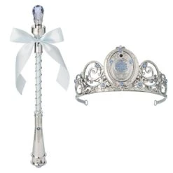 Disney Cinderella Light-Up Costume For Kids With Interactive Light-Up Wand And Tiara By A Leading Role 14 Disney Cinderella Light-Up Costume For Kids With Interactive Light-Up Wand And Tiara By A Leading Role -Disney Shop 2841107379256 3