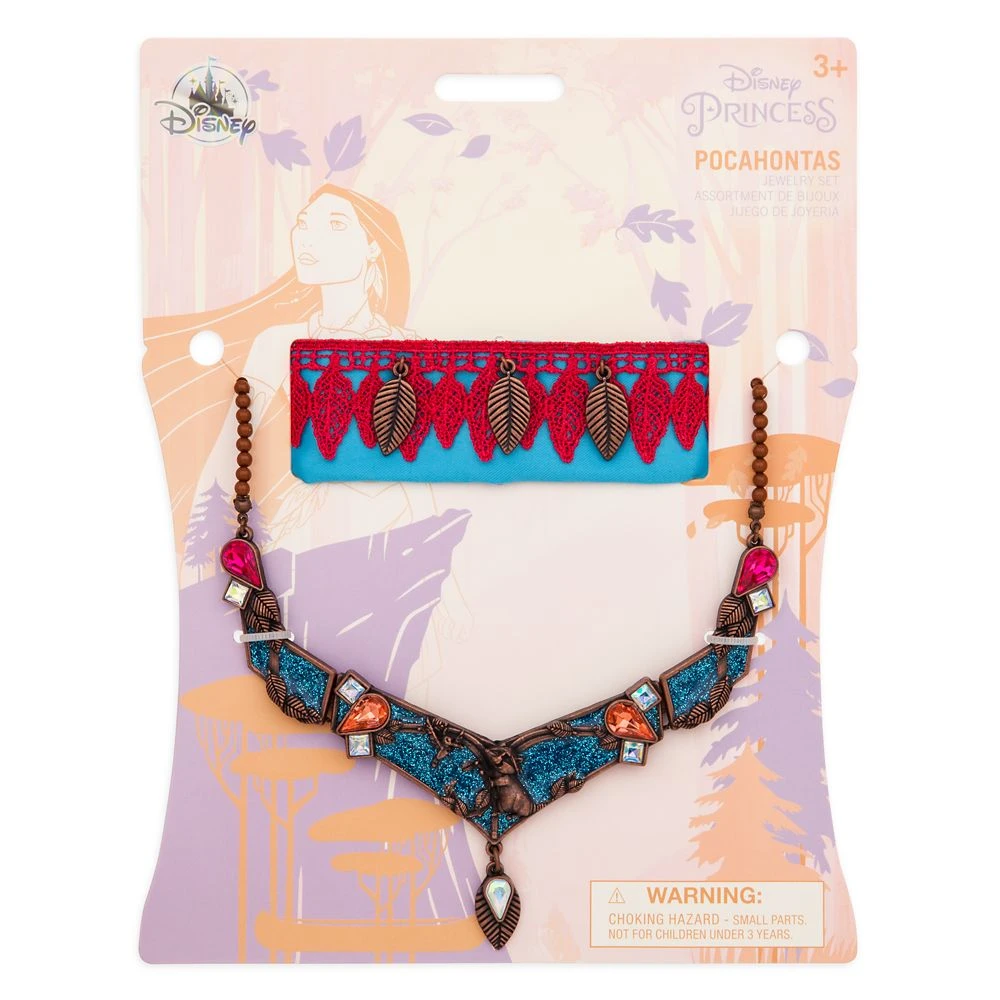 Disney Pocahontas Costume Jewelry Set For Kids 3 Disney Pocahontas Costume Jewelry Set For Kids - Image 3
