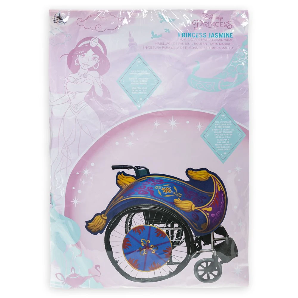 Disney Jasmine Magic Carpet Wheelchair Wrap – Aladdin 3 Disney Jasmine Magic Carpet Wheelchair Wrap – Aladdin - Image 3