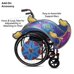 Disney Jasmine Magic Carpet Wheelchair Wrap – Aladdin 7 Disney Jasmine Magic Carpet Wheelchair Wrap – Aladdin -Disney Shop 2842107019077 3