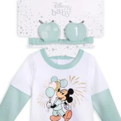 Disney Mickey Mouse First Birthday Layette Set -Disney Shop 4045057344030 5