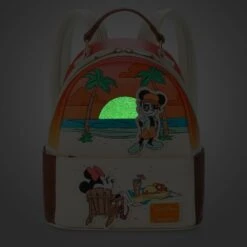 Disney Mickey And Minnie Mouse Beach Loungefly Mini Backpack 7 Disney Mickey And Minnie Mouse Beach Loungefly Mini Backpack -Disney Shop 4203105710107 2