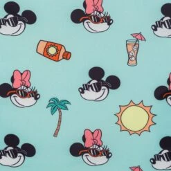 Disney Mickey And Minnie Mouse Beach Loungefly Mini Backpack 9 Disney Mickey And Minnie Mouse Beach Loungefly Mini Backpack -Disney Shop 4203105710107 4