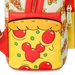 Mickey Mouse Pizza Loungefly Mini Backpack – Disney Eats -Disney Shop 4203105710115 3