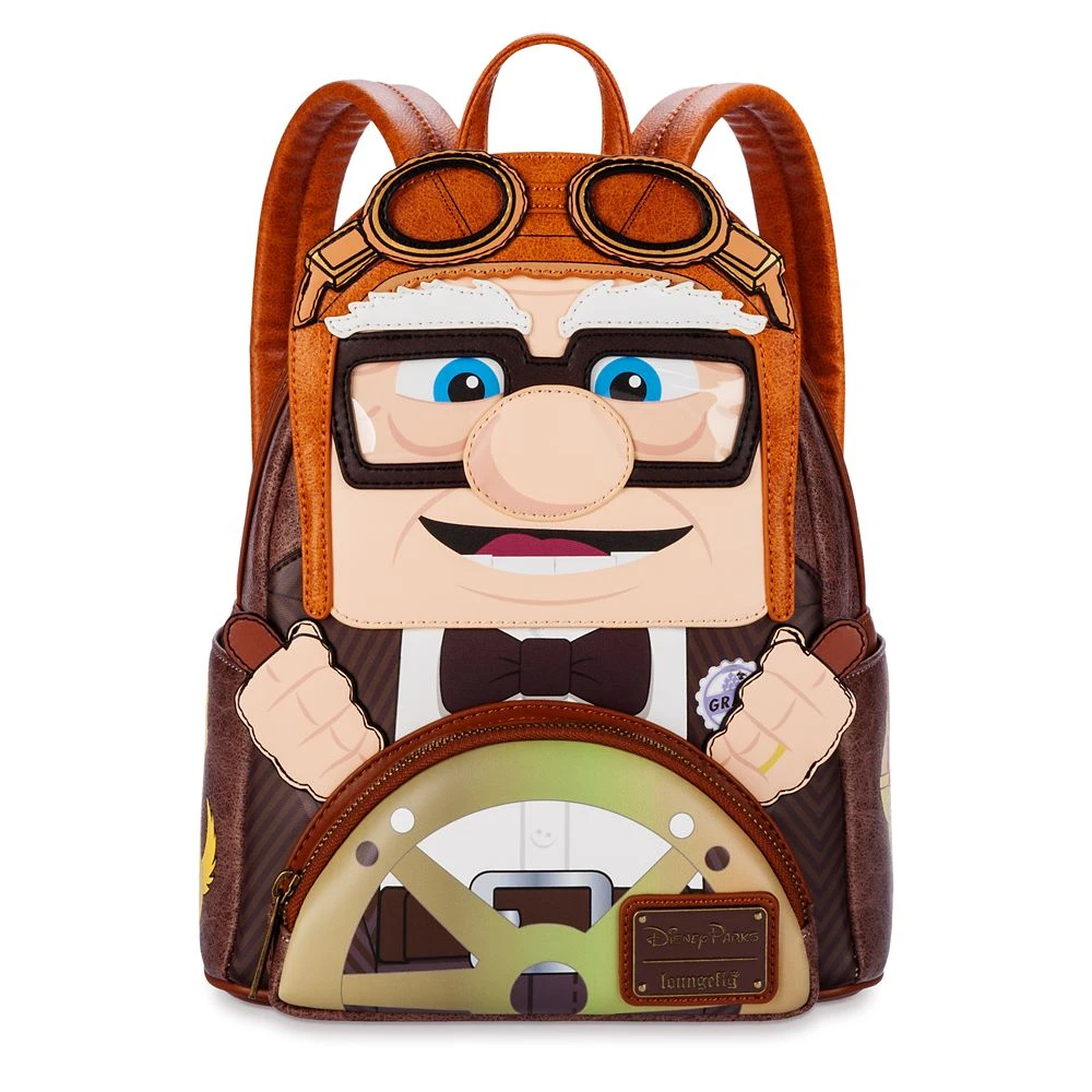 Disney Carl Fredricksen Loungefly Mini Backpack – Up 1 Disney Carl Fredricksen Loungefly Mini Backpack – Up