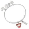 Disney Minnie Mouse Icon Cupcake And ''Mom'' Bangle By Alex And Ani
