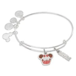 Disney Minnie Mouse Icon Cupcake And ''Mom'' Bangle By Alex And Ani 11 Disney Minnie Mouse Icon Cupcake And ''Mom'' Bangle By Alex And Ani -Disney Shop 4300106755992 6