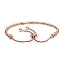 Mickey Mouse Icon Fantasyland Castle Slider Bracelet By Pandora – Rose Gold – Disney Parks -Disney Shop 4300107850209 2