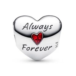 Disney Mickey And Minnie Mouse Heart Charm By Pandora -Disney Shop 4300107850221 2