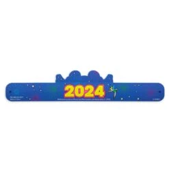 Mickey Mouse ''2024'' Slap Bracelet – Disney Parks 5 Mickey Mouse ''2024'' Slap Bracelet – Disney Parks -Disney Shop 4304059880037 2