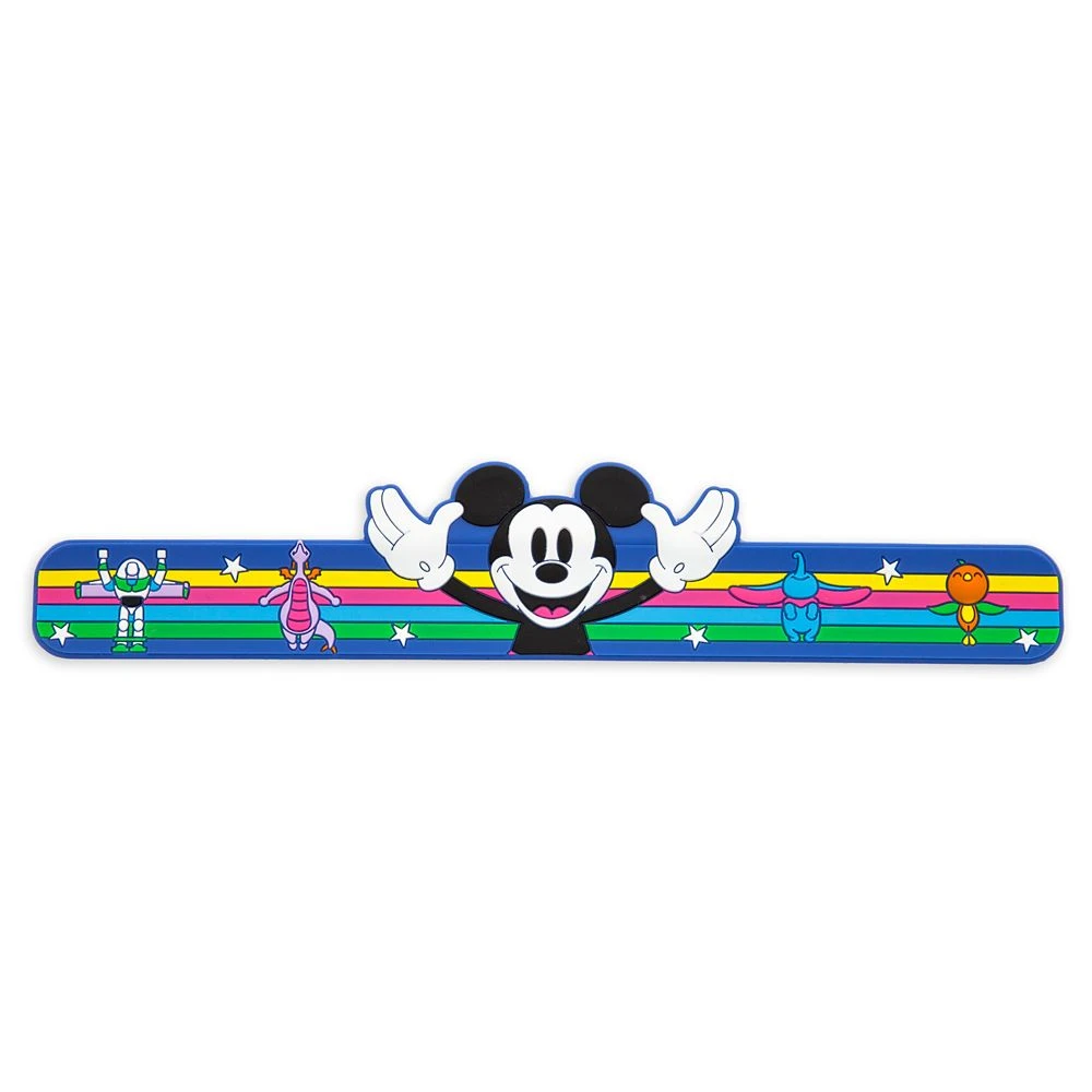 Mickey Mouse ''2024'' Slap Bracelet – Disney Parks 1 Mickey Mouse ''2024'' Slap Bracelet – Disney Parks