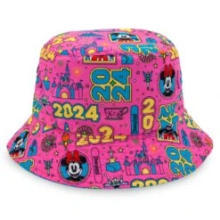 Disneyland 2024 Reversible Bucket Hat For Adults -Disney Shop 4502047660018 2