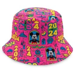 Walt Disney World 2024 Reversible Bucket Hat For Adults -Disney Shop 4502047660019 3