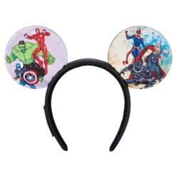 Disney The Avengers Marvel Artist Series Ear Headband For Adults By Sara Pichelli -Disney Shop 4503105710093 3