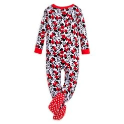 Disney Minnie Mouse Long Sleeve Stretchie Sleeper For Baby -Disney Shop 5000059580143 2