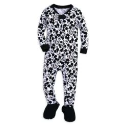 Disney Mickey Mouse Long Sleeve Stretchie Sleeper For Baby