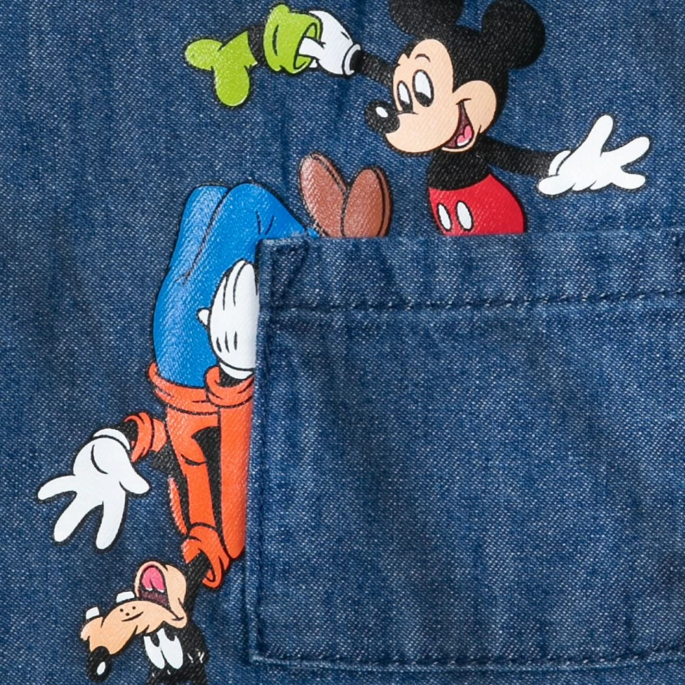 Disney Mickey Mouse And Friends Denim Dress For Baby 5 Disney Mickey Mouse And Friends Denim Dress For Baby - Image 5