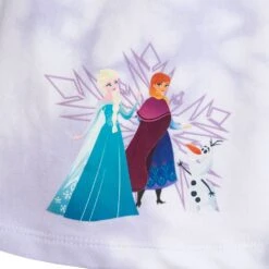 Disney Frozen Tie-Dye Dress For Girls -Disney Shop 5002057390255 4