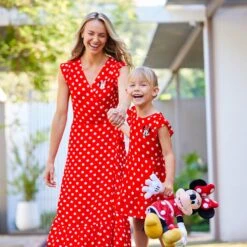 Disney Minnie Mouse Polka Dot Dress For Kids -Disney Shop 5002107050225 5