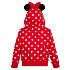 Disney Minnie Mouse Zip Hoodie For Kids -Disney Shop 5003057390227 2