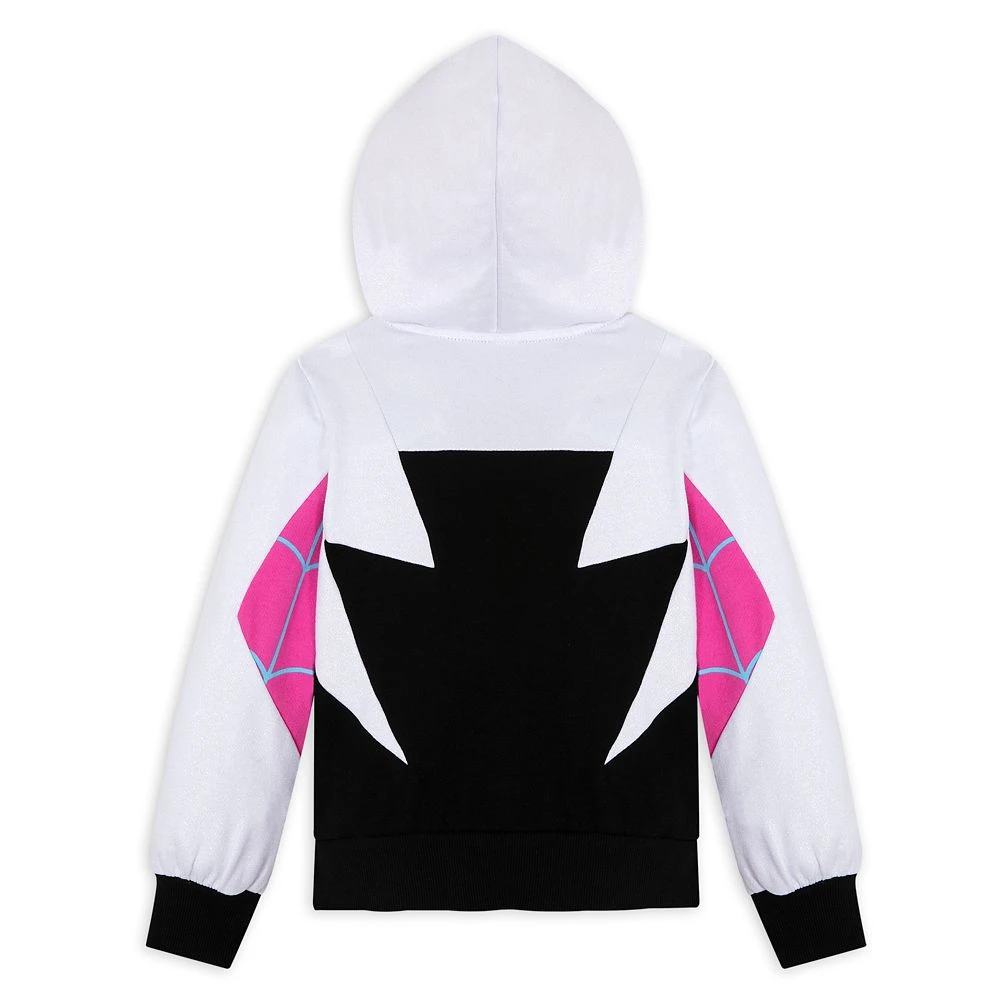 Disney Ghost-Spider Costume Zip Hoodie For Kids 2 Disney Ghost-Spider Costume Zip Hoodie For Kids - Image 2