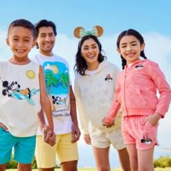 Disney Mickey And Minnie Mouse Burnout Zip Hoodie For Girls -Disney Shop 5003059750240 5