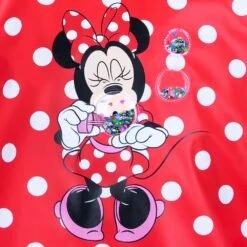 Disney Minnie Mouse Hooded Rain Jacket For Girls -Disney Shop 5004057540228 4