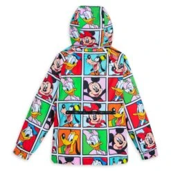 Disney Mickey Mouse And Friends Packable Hooded Rain Jacket For Kids -Disney Shop 5004057810220 2