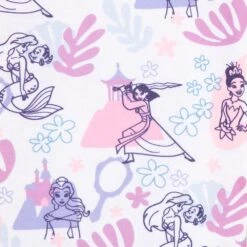 Disney Princess One-Piece Sleeper For Girls -Disney Shop 5005057390109 4