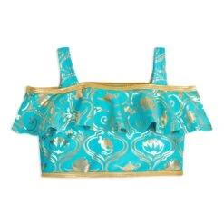 Disney Jasmine Deluxe Swimsuit For Girls – Aladdin -Disney Shop 5006046950200 2