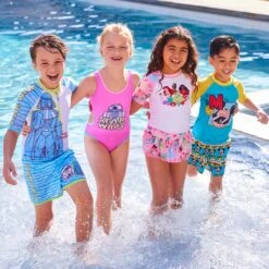 Disney R2-D2 Swimsuit For Girls – Star Wars -Disney Shop 5006059190216 4