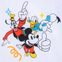 Disney Mickey Mouse And Friends Color Block T-Shirt For Kids – Sensory Friendly -Disney Shop 5007048020045 2