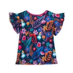 Disney Alice In Wonderland Fashion T-Shirt For Girls -Disney Shop 5007048020054 2