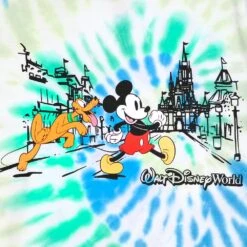 Mickey Mouse And Pluto Tie-Dye T-Shirt For Kids – Walt Disney World 5 Mickey Mouse And Pluto Tie-Dye T-Shirt For Kids – Walt Disney World -Disney Shop 5007048020350 2