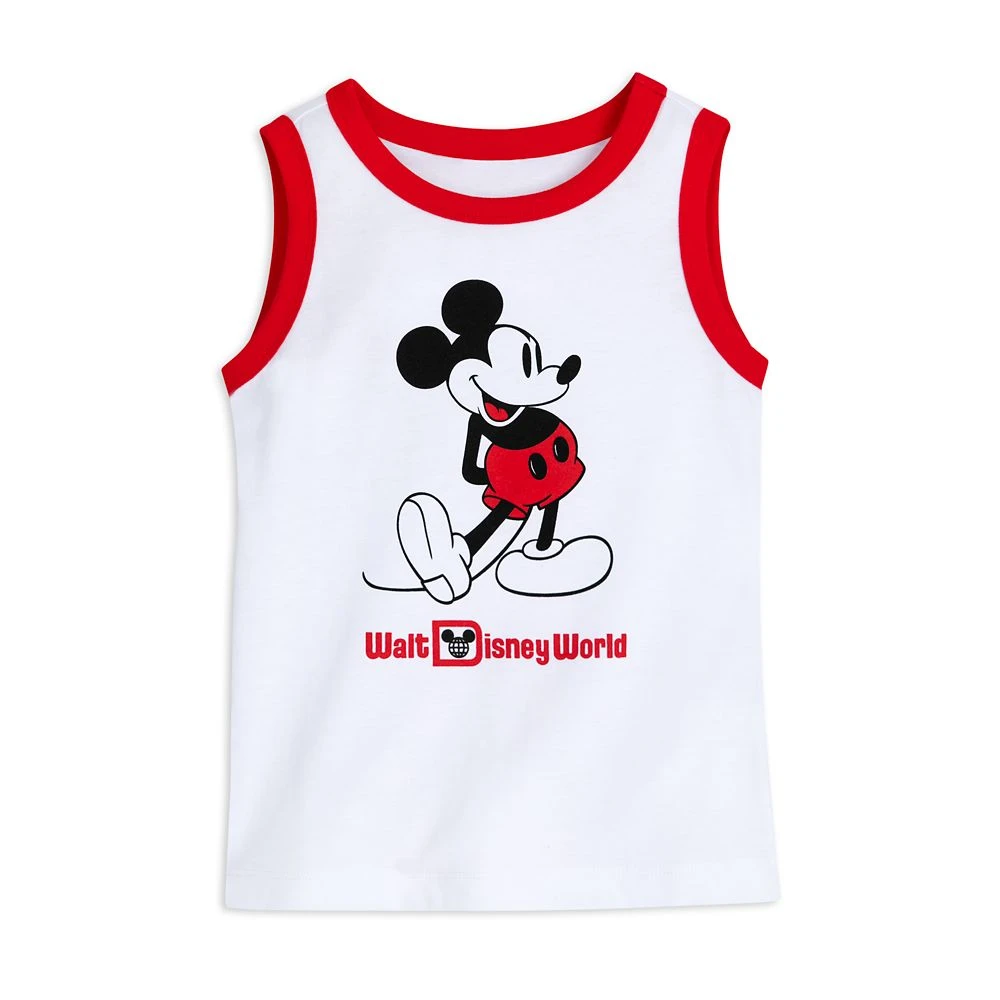 Mickey Mouse Standing Family Matching Tank Top For Girls – Walt Disney World 1 Mickey Mouse Standing Family Matching Tank Top For Girls – Walt Disney World