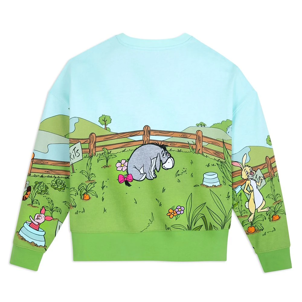 Disney Winnie The Pooh And Pals Pullover Sweatshirt For Women 3 Disney Winnie The Pooh And Pals Pullover Sweatshirt For Women - Image 3