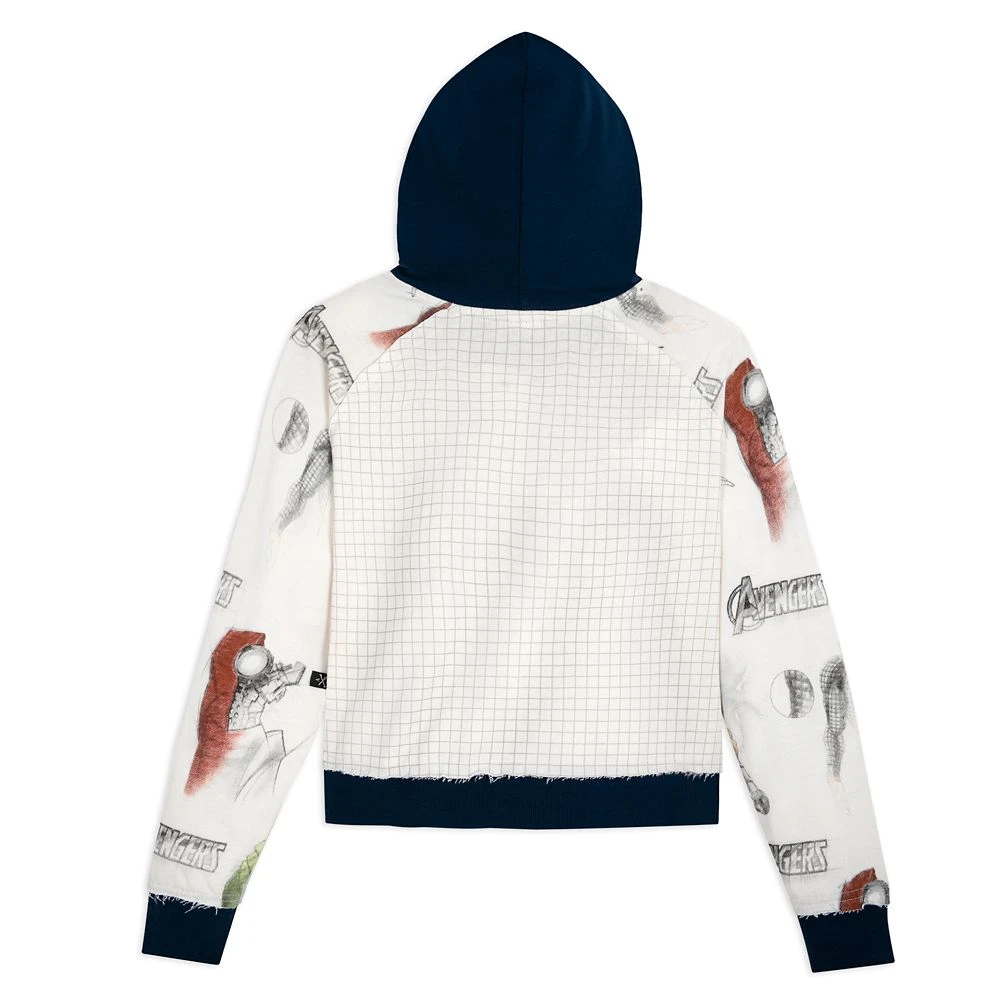 Disney Avengers Pullover Hoodie For Women By Heroes & Villains – 60th Anniversary 2 Disney Avengers Pullover Hoodie For Women By Heroes & Villains – 60th Anniversary - Image 2