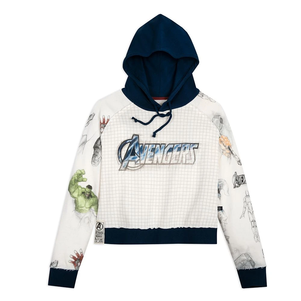 Disney Avengers Pullover Hoodie For Women By Heroes & Villains – 60th Anniversary 1 Disney Avengers Pullover Hoodie For Women By Heroes & Villains – 60th Anniversary