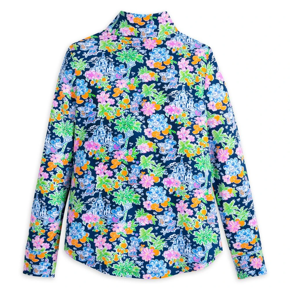 Mickey And Minnie Mouse Zip Jacket For Women By Lilly Pulitzer – Disney Parks 2 Mickey And Minnie Mouse Zip Jacket For Women By Lilly Pulitzer – Disney Parks - Image 2