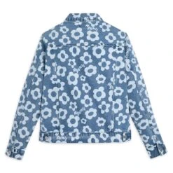 Disney Minnie Mouse Floral Denim Jacket For Women -Disney Shop 5103106880220 2