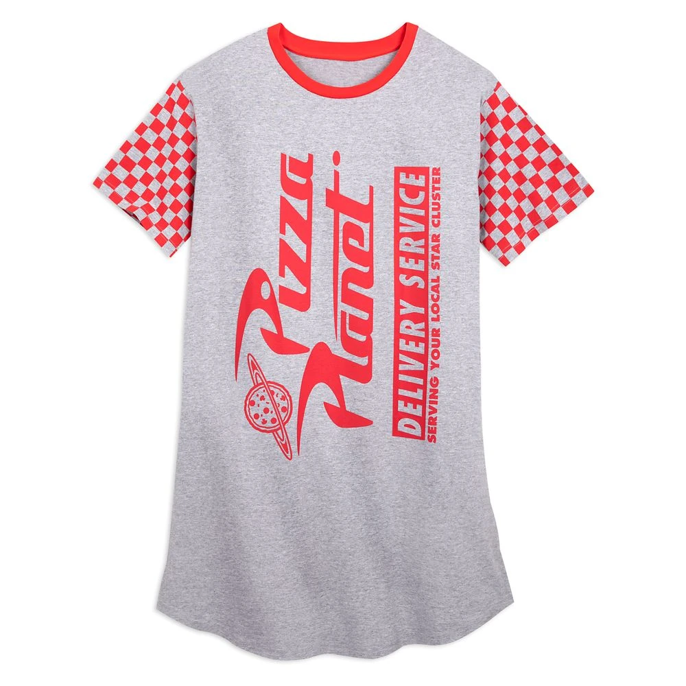 Disney Pizza Planet Nightshirt For Women – Toy Story 1 Disney Pizza Planet Nightshirt For Women – Toy Story