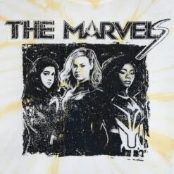 Disney The Marvels Long Sleeve Tie-Dye T-Shirt For Women 10 Disney The Marvels Long Sleeve Tie-Dye T-Shirt For Women -Disney Shop 5106048004967 4