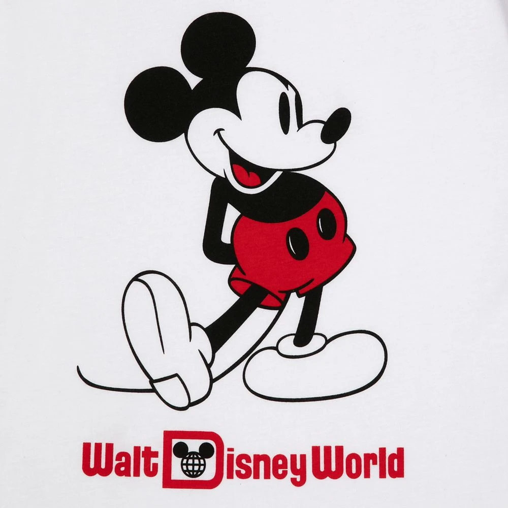 Mickey Mouse Standing Ringer T-Shirt For Women – Walt Disney World 2 Mickey Mouse Standing Ringer T-Shirt For Women – Walt Disney World - Image 2