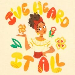 Disney Dolores Fashion T-Shirt For Women – Encanto 5 Disney Dolores Fashion T-Shirt For Women – Encanto -Disney Shop 5106057530202 2