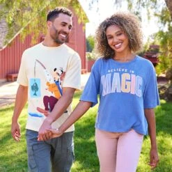 Disney Fantasyland Castle ''Believe In Magic'' T-Shirt For Women 9 Disney Fantasyland Castle ''Believe In Magic'' T-Shirt For Women -Disney Shop 5106059240023 3