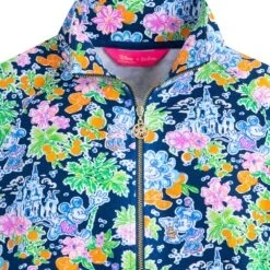 Mickey And Minnie Mouse Zip Pullover For Women By Lilly Pulitzer – Disney Parks 12 Mickey And Minnie Mouse Zip Pullover For Women By Lilly Pulitzer – Disney Parks -Disney Shop 5106107140121 3