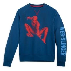 Disney Spider-Man ''Web-Slinger'' Fleece Pullover For Adults