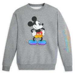 Mickey Mouse Pullover Sweatshirt For Adults – Disney Pride Collection
