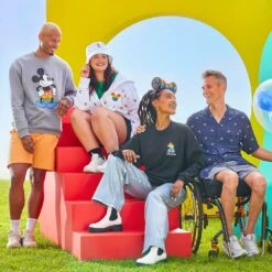 Mickey Mouse Pullover Sweatshirt For Adults – Disney Pride Collection -Disney Shop 5201106030231 4